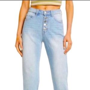 BP High Waisted Mom Jeans
